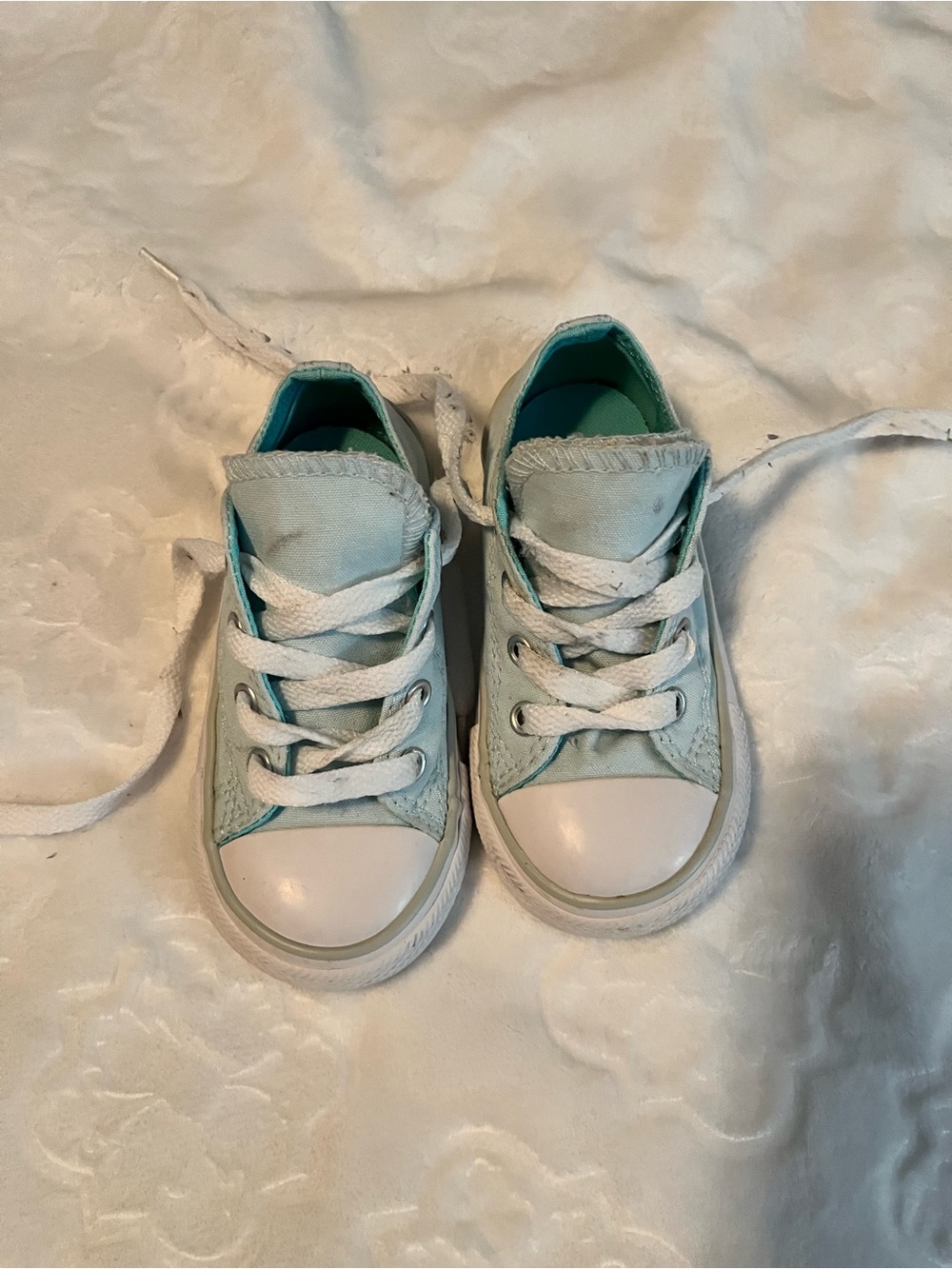 Converse baby Aqua Canvas Low-Top Sneakers
